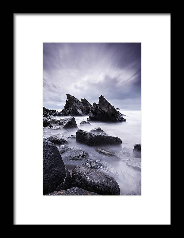 Waterscape Framed Print featuring the photograph Invulnerable by Jorge Maia