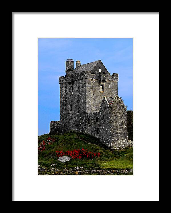 Ireland Framed Print featuring the photograph Ireland stone castle by Will Burlingham