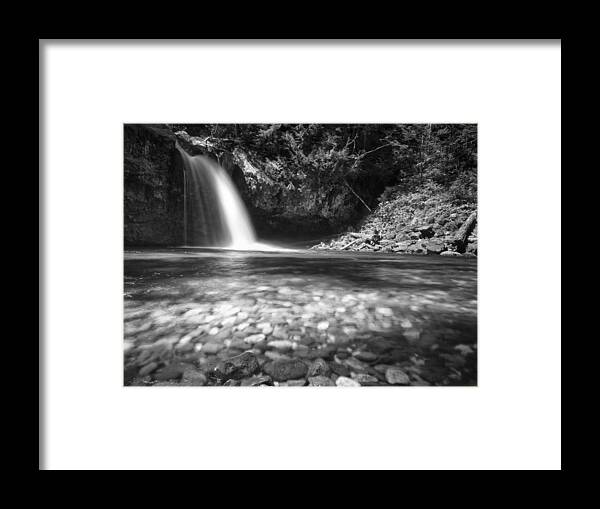 Iron Framed Print featuring the photograph Iron Creek Falls by Kyle Wasielewski