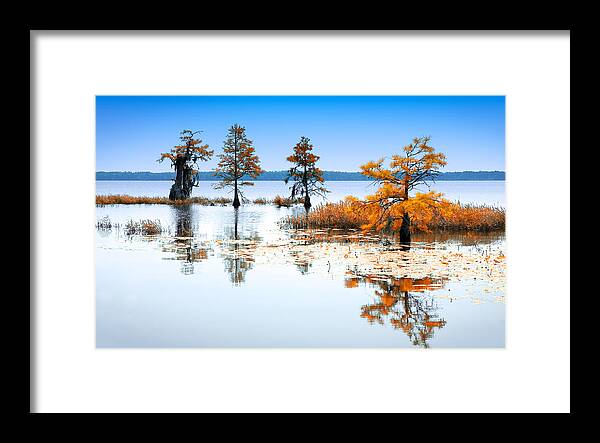 North Carolina Framed Print featuring the photograph Isle of Peace - North Carolina by Dan Carmichael