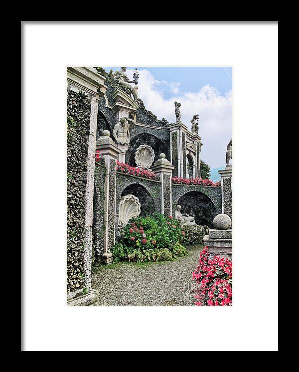 Travel Framed Print featuring the photograph Isola Bella Art by Elvis Vaughn