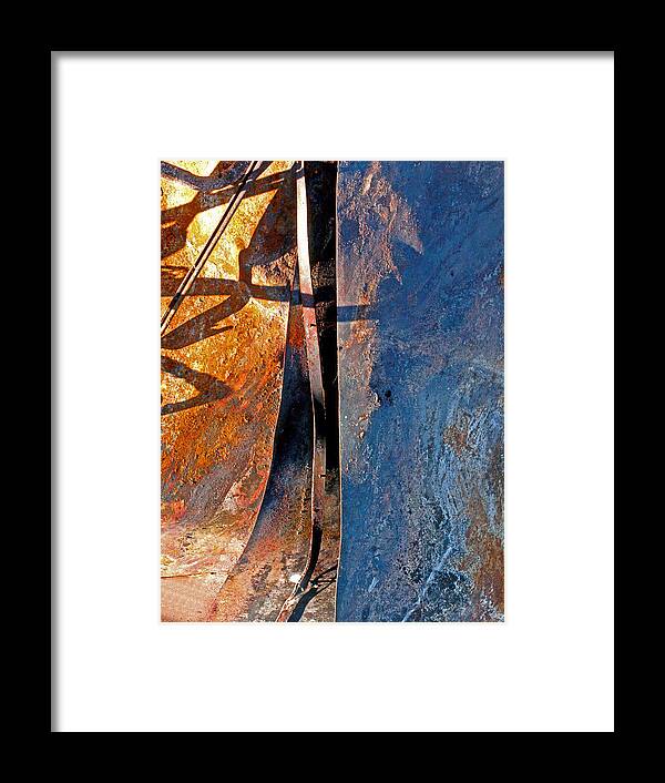 Abstract Framed Print featuring the photograph It's All About Light by Pat Exum