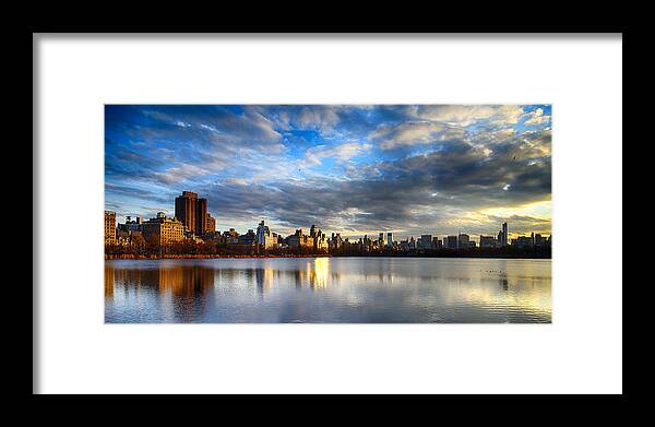 Tranquility Framed Print featuring the photograph Jacqueline Kennedy Onassis Reservoir by Joe Josephs Photography
