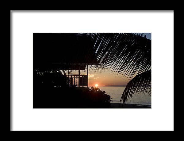 Sunset Framed Print featuring the photograph Jamaican Sunset by Robert Dann