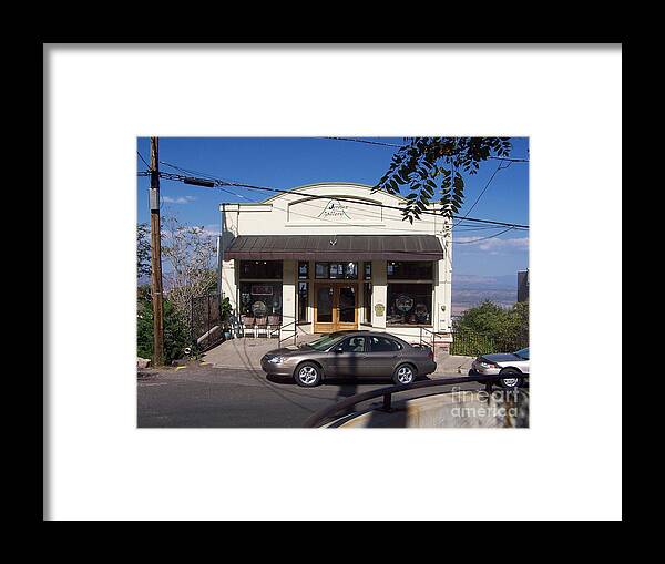 Jerome Art Gallery Framed Print featuring the photograph Jerome AZ 1 by Tom Doud