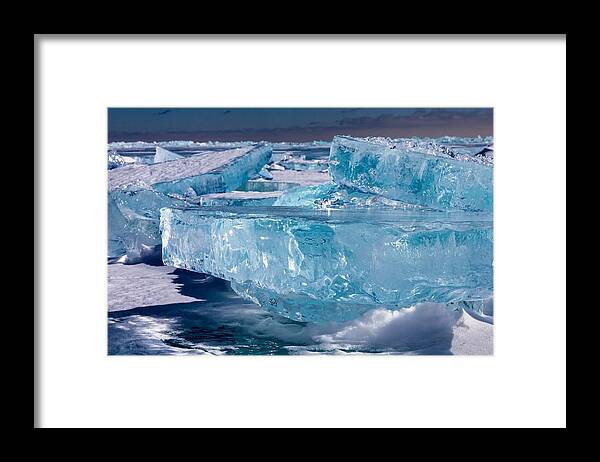 Lake Superior Framed Print featuring the photograph Jewels of Superior by Mary Amerman