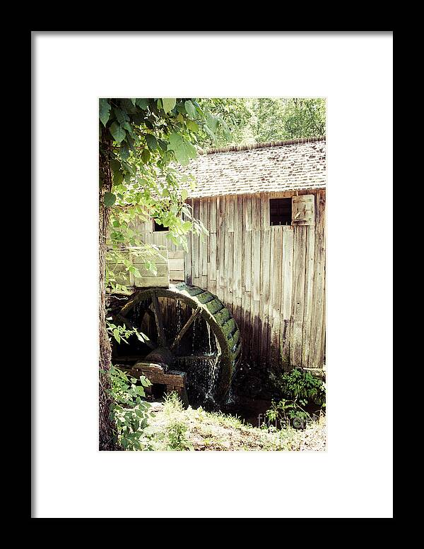 Summer Framed Print featuring the photograph John Cable Mill by Cheryl Baxter