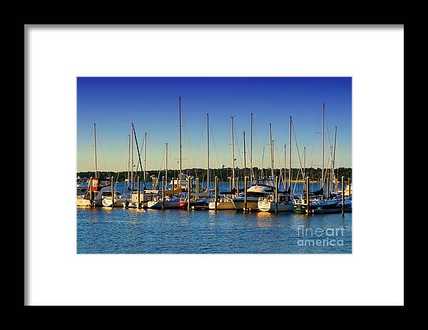 Boat Framed Print featuring the photograph Join the Club by Tammie Miller
