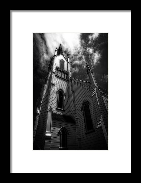 Church Framed Print featuring the photograph Judgment by Mark Alder