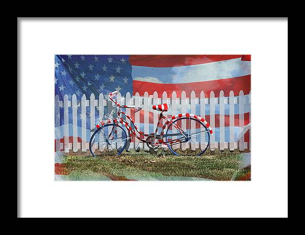 Independence Day Framed Print featuring the photograph July 4th by Steven Michael