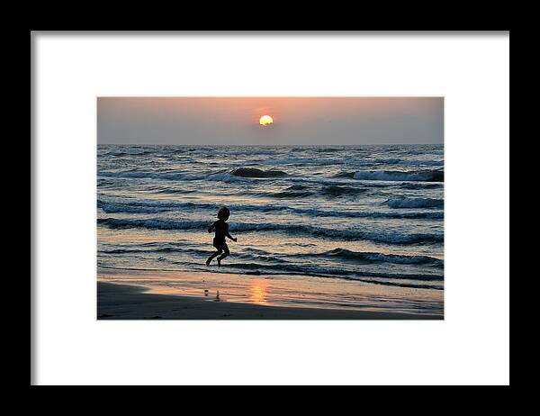 Joy Framed Print featuring the photograph Jumping for Joy by Debra Martz