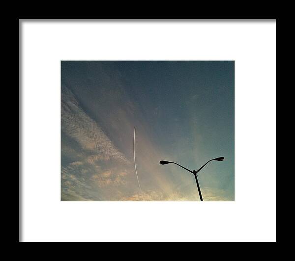 Plane Framed Print featuring the photograph Junction by Brooke Friendly