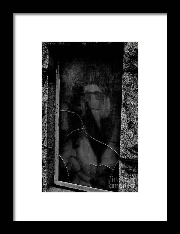 Just Cracked Framed Print featuring the photograph Just Cracked And Then It Went Mad by Steven Macanka