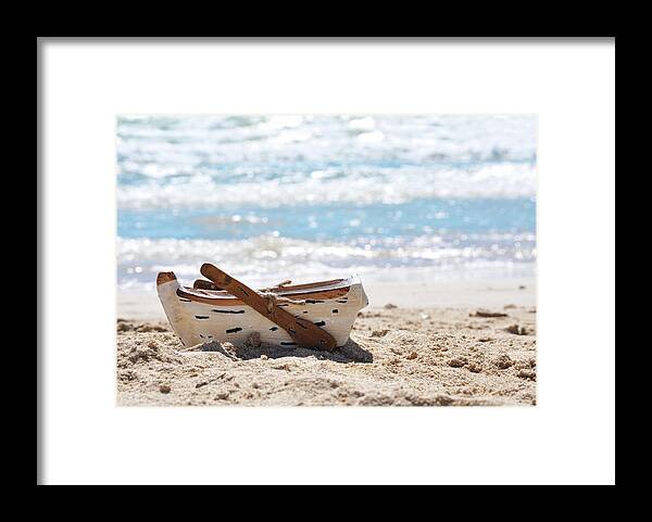Tranquility Framed Print featuring the photograph Just Moved The Other Seas by Ta' 