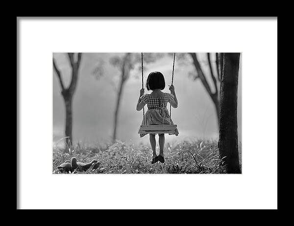 Indonesia Framed Print featuring the photograph Just (you And) Me by Raymond Sitanggang