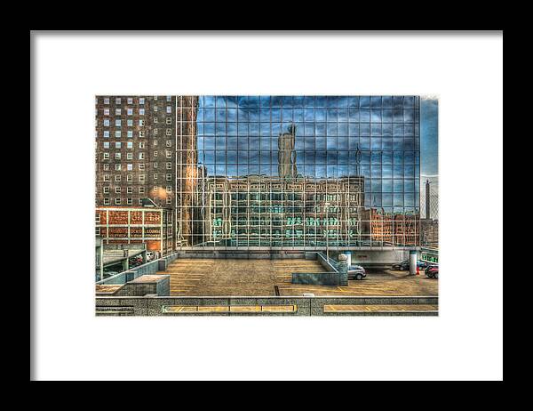 Window Framed Print featuring the photograph Kansas City Windows by Ross Henton