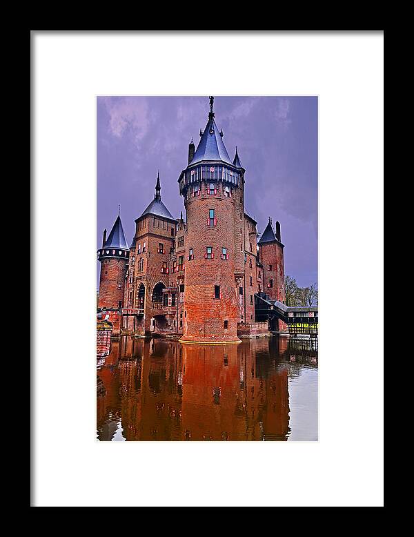 Travel Framed Print featuring the photograph Kasteel de Haar by Elvis Vaughn