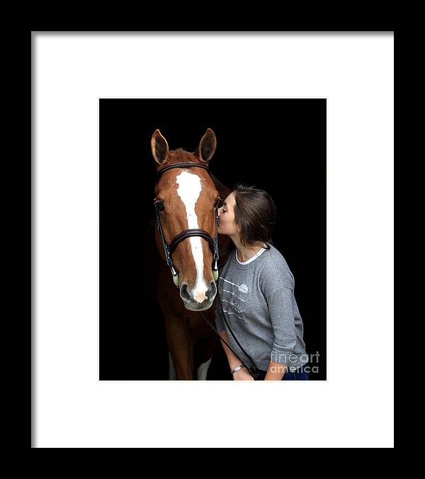  Framed Print featuring the photograph Katherine Pal 2 by Life With Horses