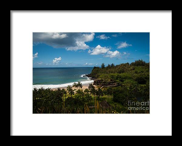 Hawaii Framed Print featuring the photograph Kauai South Shore Jungle by Blake Webster