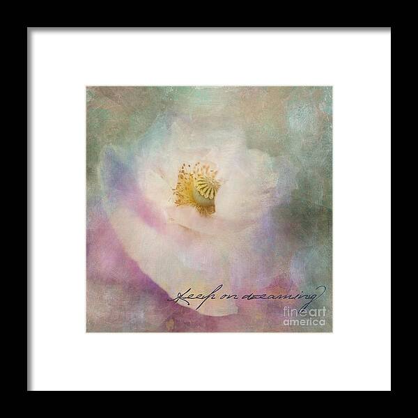 Pastel Framed Print featuring the photograph Keep On Dreaming by Priska Wettstein