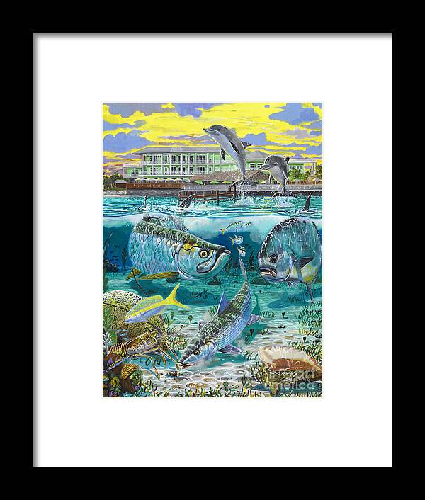 Grand Slam Framed Print featuring the painting Key Largo grand slam by Carey Chen