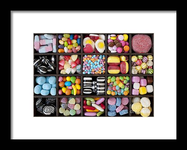 Sweets Framed Print featuring the photograph Kids Sweets by Tim Gainey
