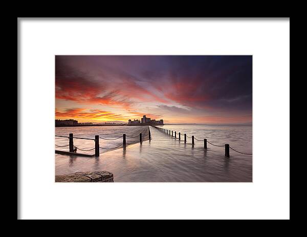 Scenics Framed Print featuring the photograph Knightsone Island by Antonyspencer