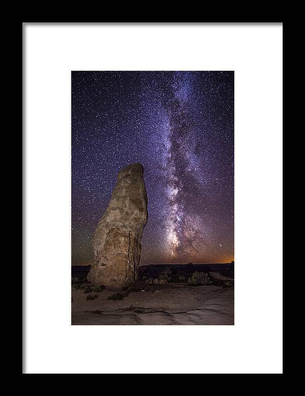 Kodachrome State Park Framed Print featuring the photograph Kodachrome Galaxy by Dustin LeFevre