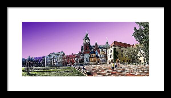 Krakow Framed Print featuring the photograph Krakow Wawel Cathedral by Justyna Jaszke JBJart