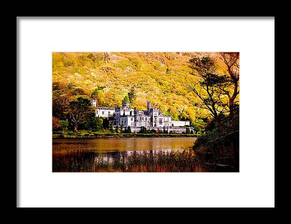 Irish Castle Framed Print featuring the photograph Kylemore Abbey by HweeYen Ong