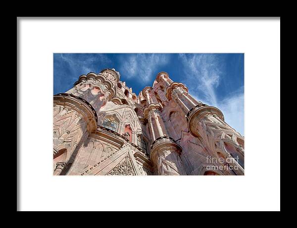 Church Framed Print featuring the photograph La Parroquia Grandeur by Barry Weiss