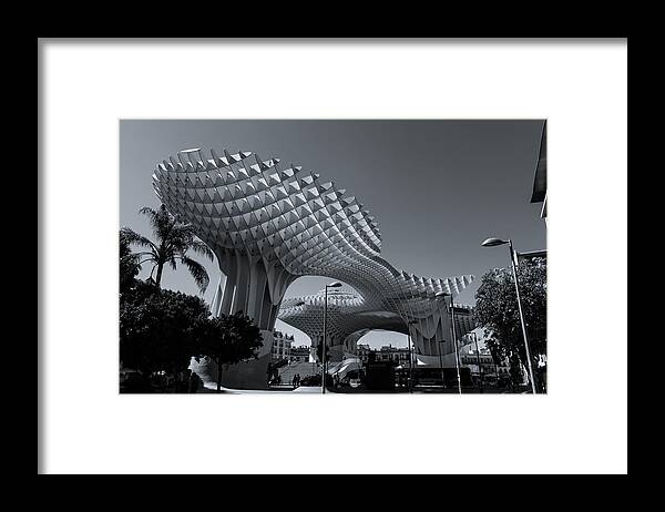 Sevilla Framed Print featuring the photograph Las Setas - Metropol Parasol by AM FineArtPrints