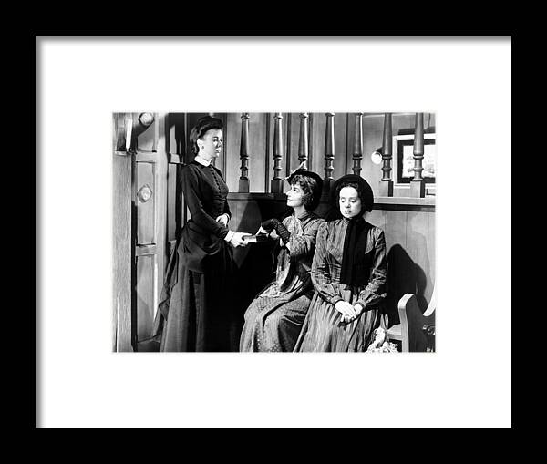 1940s Movies Framed Print featuring the photograph Ladies In Retirement, From Left, Ida by Everett