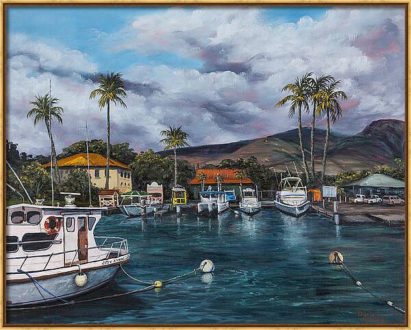 Lahaina Harbor by Darice Machel McGuire