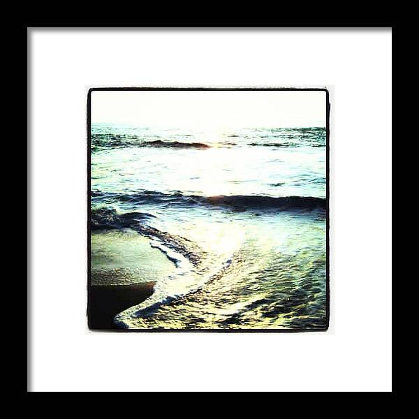 Beach Framed Print featuring the photograph Lajolla, Ca 💜#california #beach by Christine Bell