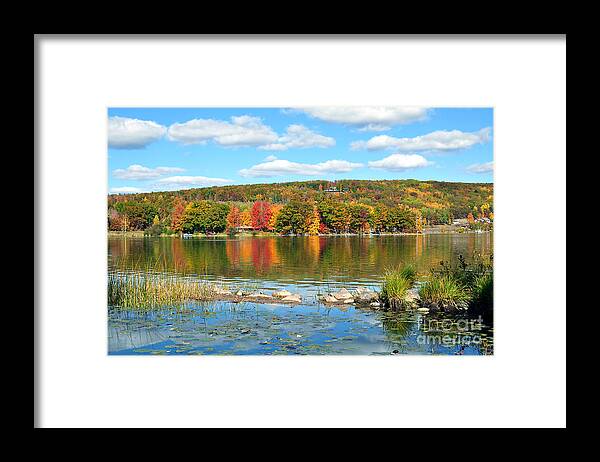 Lake Antoine Framed Print featuring the photograph Lake Antoine by Gwen Gibson