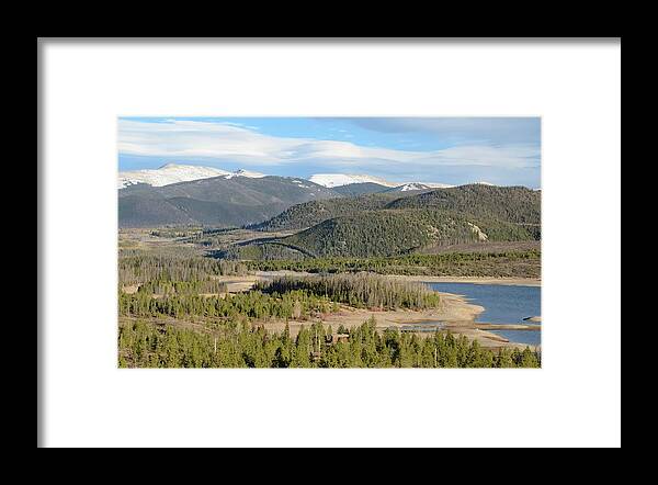 Scenics Framed Print featuring the photograph Lake Dillon, Frisco, Colorado by Rivernorthphotography