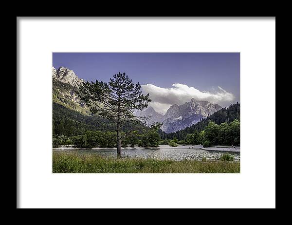 Landscape Framed Print featuring the photograph Lake Jasna by Robert Krajnc
