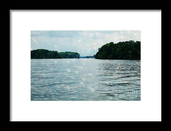 Lake Norman Framed Print featuring the photograph Lake Love by Kim Fearheiley