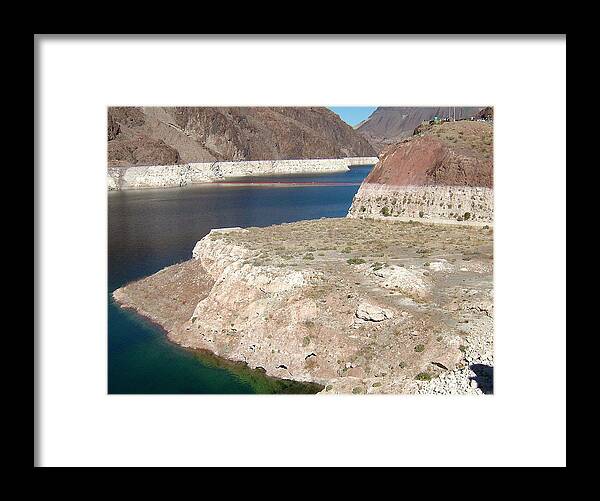 Lake Mead Framed Print featuring the photograph Lake Mead in 2000 by Susan Wyman