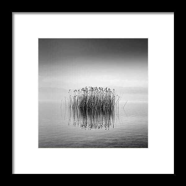 Lake Framed Print featuring the photograph Lake Reflections by George Digalakis