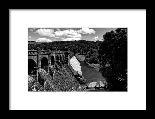 Lake Vyrnwy Framed Print featuring the photograph Lake Vyrnwy Resevoir by Stephen Taylor