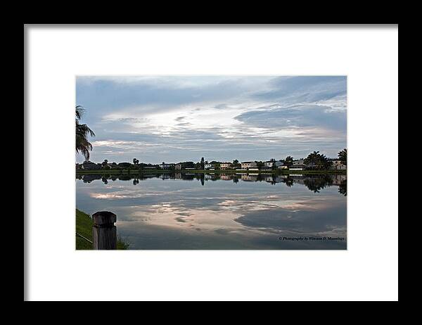 Lakes Framed Print featuring the photograph Lakeside Living by Winston D Munnings