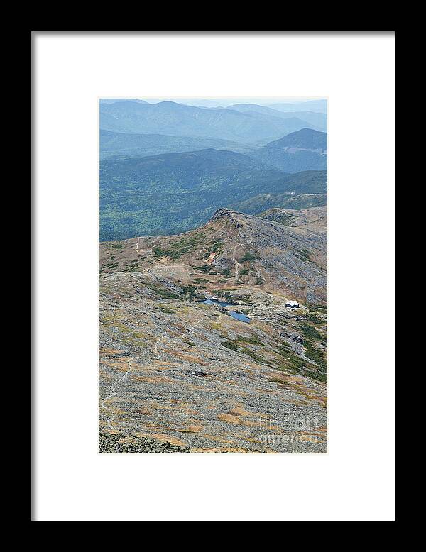 White Mountain National Forest Framed Print featuring the photograph Lakes of the Clouds - Mount Washington New Hampshire USA by Erin Paul Donovan