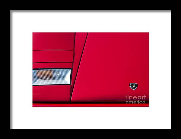 Lamborghini Framed Print featuring the photograph Lambo by Tim Gainey