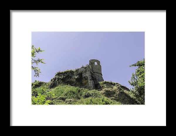 Castle Framed Print featuring the photograph Italian landscapes - Land of Immortal by AM FineArtPrints