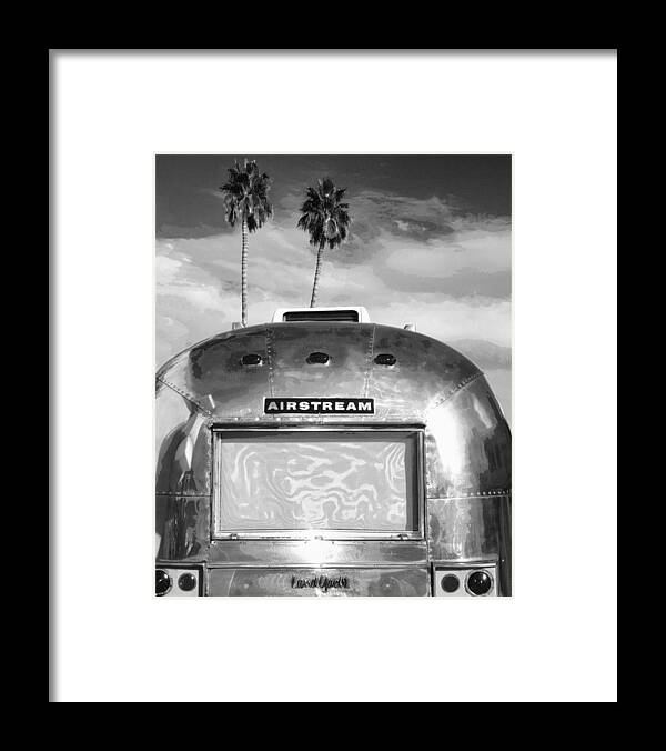 Airstream Framed Print featuring the photograph LAST OF THE LAND YACHTS Palm Springs CA by William Dey