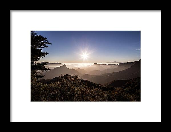 Scenics Framed Print featuring the photograph Landscape, Gran Canaria, Canary by Tim E White