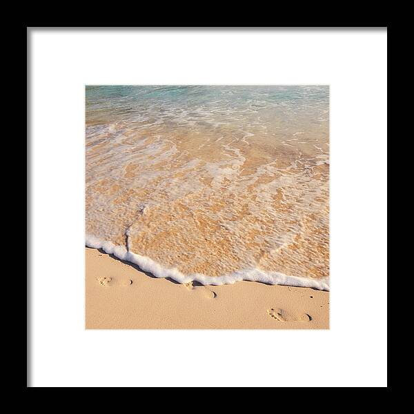 Bermuda Framed Print featuring the photograph Landscape Photograph Of A Sandy Costal by Orchidpoet