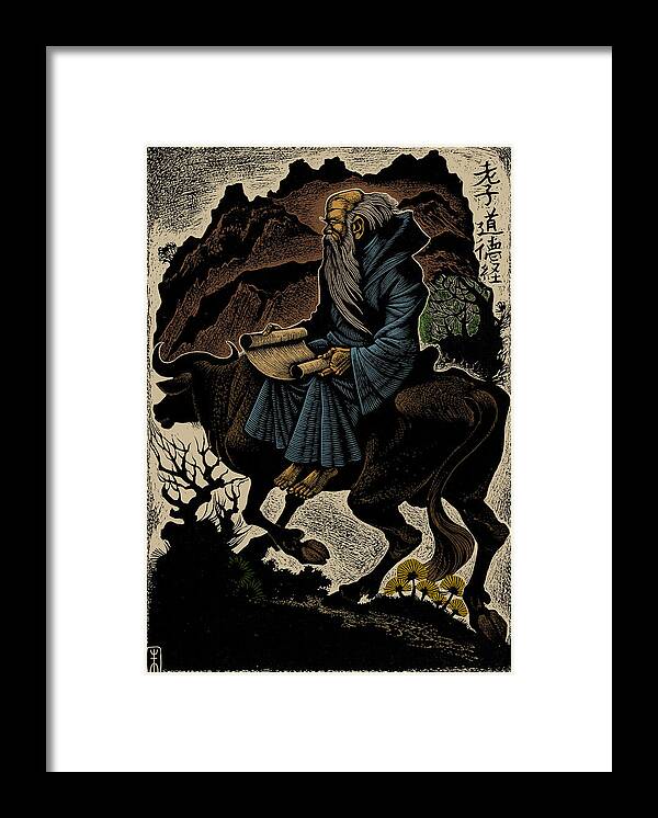 Religion Framed Print featuring the photograph Laozi, Ancient Chinese Philosopher by Science Source